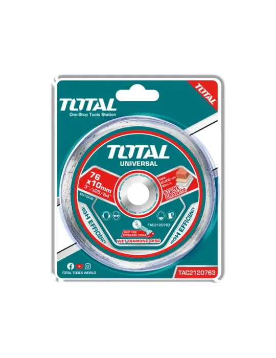 Disco diamante ladrillo y hormigón TAC2120763 - Ø76 mm
