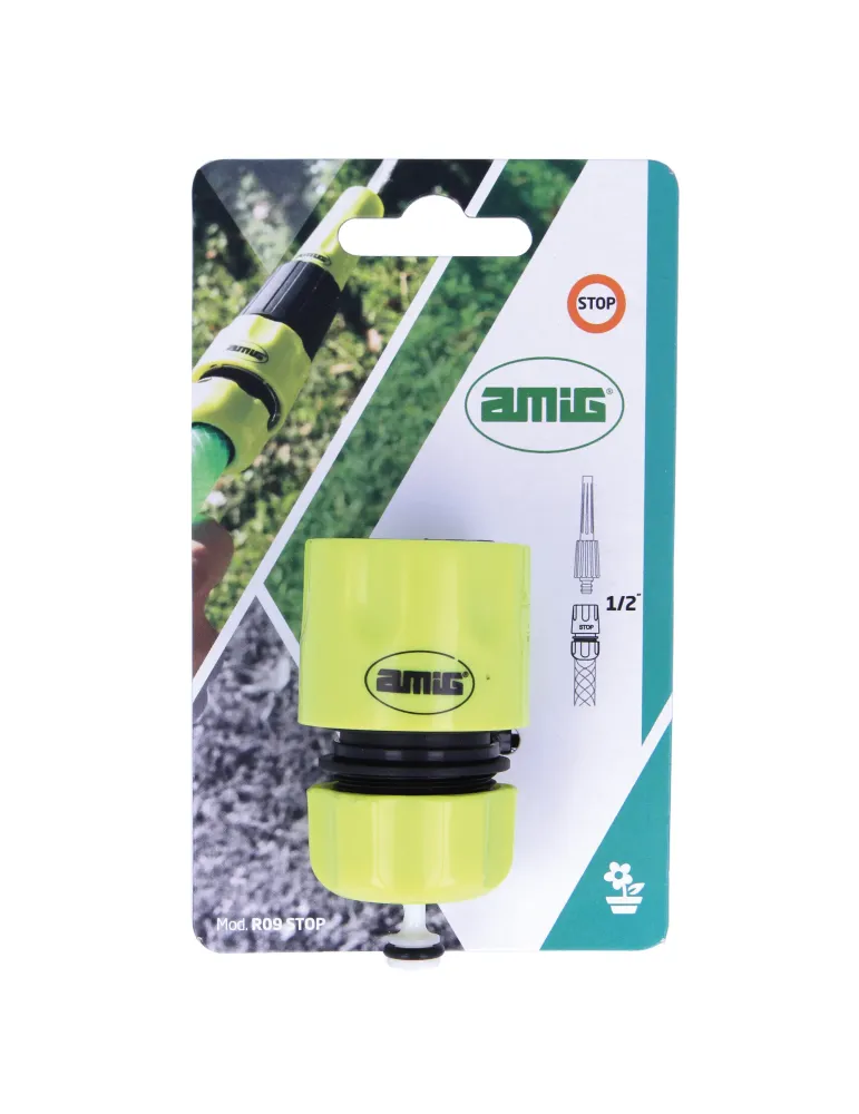 Empalme rápido manguera Mod. R09 STOP