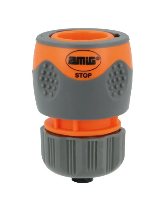 Empalme rápido manguera Mod. R09 STOP PLUS
