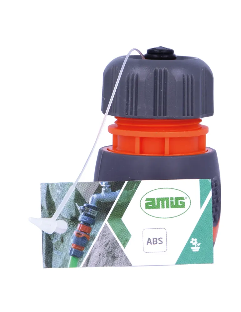 Empalme rápido manguera Mod. R09 STOP PLUS