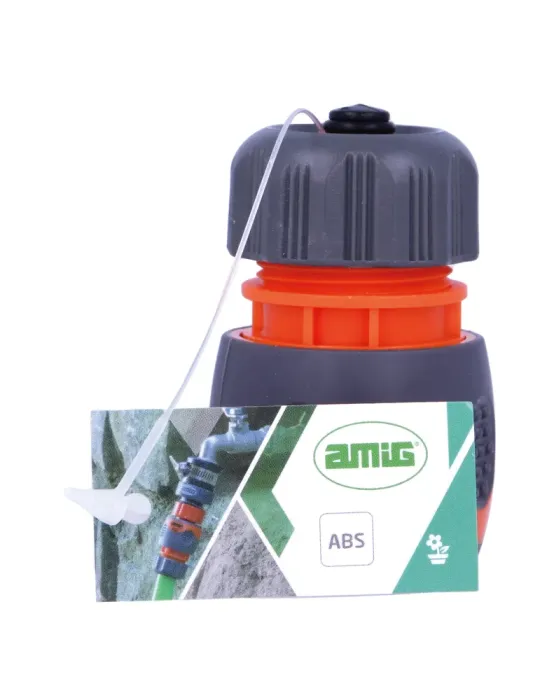 Empalme rápido manguera Mod. R09 STOP PLUS