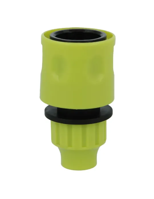 Empalme rápido manguera R41 - 3/8'' - ABS - Verde pistacho