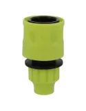 Empalme rápido manguera R41 - 3/8'' - ABS - Verde pistacho