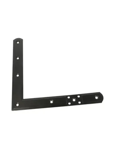 Escuadra 3091 - 220 x 220 mm - Acero - Negro - Izquierda 2