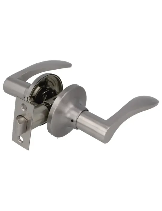 Manilla de puerta 721 - Zamak - Cromado mate