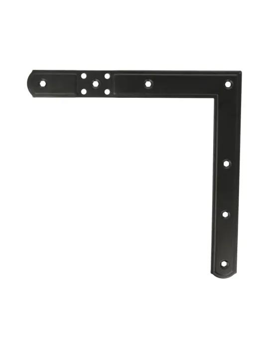 Escuadra 3095 - 220 x 220 mm - Acero - Negro
