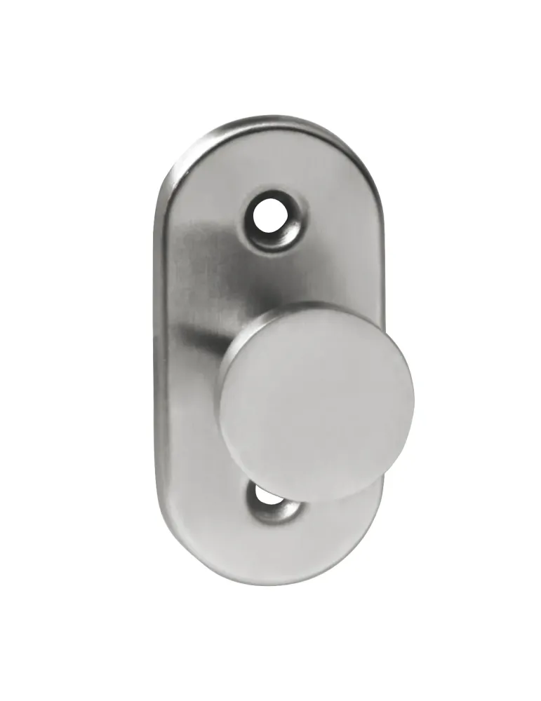 Escudo tirador 42 - 62 x 30 mm - Acero inoxidable 18/8 - Mate