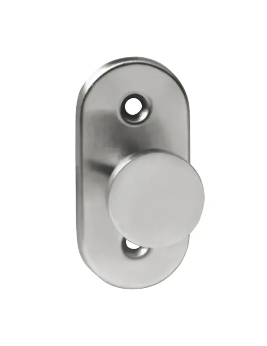 Escudo tirador 42 - 62 x 30 mm - Acero inoxidable 18/8 - Mate