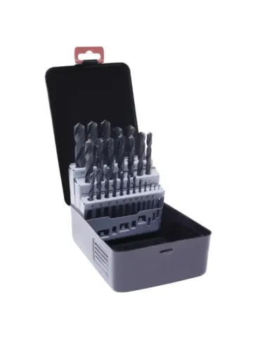 Estuche brocas HSS DIN 338 20102 - Ø1-13 x 0,5 - Acero rápido - DIN 338 2