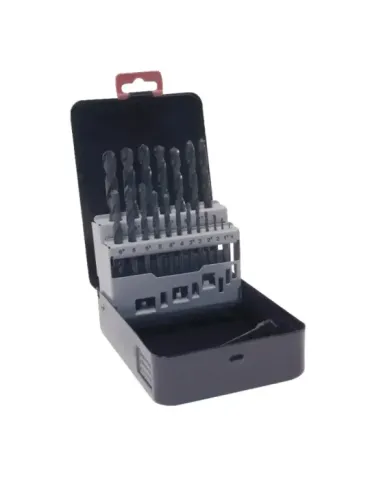 Estuche brocas HSS DIN 338 20103 - Ø1-10 x 0,5 - Acero rápido - DIN 338 2