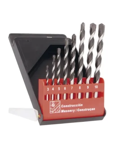 Estuche brocas pared 21406 - Ø3-10 x 1 - Punta en carburo de tungsteno - Standard 2
