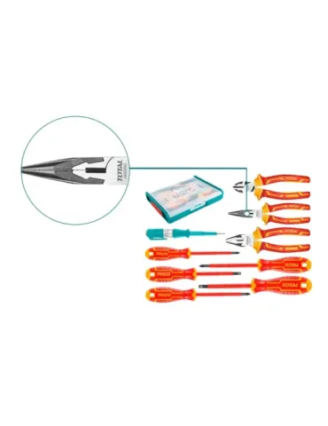 Estuche con 9 herramientas aisladas THKTV02H091 2