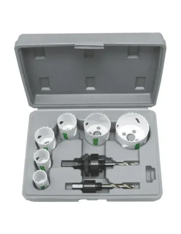 Estuche coronas bimetal 23140 - Ø22-25-32-38-44-54 mm