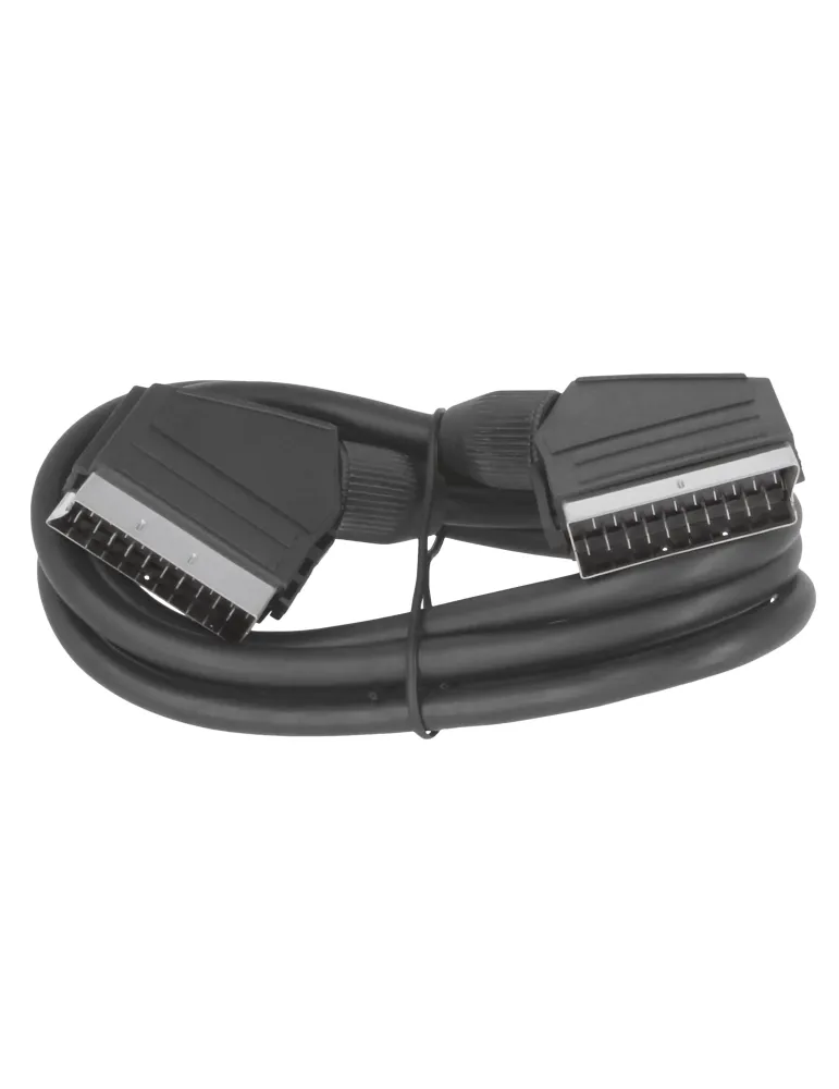 Euroconector 3114 - 1,5 m - Poliestireno - Negro