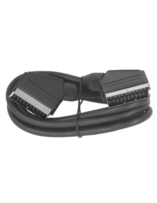 Euroconector 3114 - 1,5 m - Poliestireno - Negro