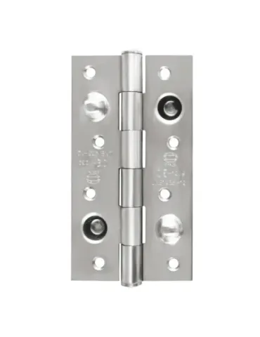 Bisagra seguridad 565C - 150 x 83 x 3 mm - Acero inoxidable 18/8 - Mate