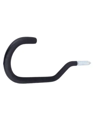 Gancho multiuso 770 - 100 x 210 x 12 mm - Acero - Negro 2