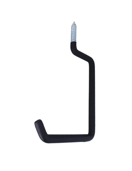 Gancho multiuso 771 - 155 x 240 x 12 mm - Acero - Negro