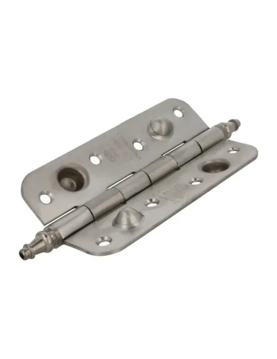 Bisagra seguridad 566C - 150 x 83 x 3 mm - Acero inoxidable 18/8 - Mate