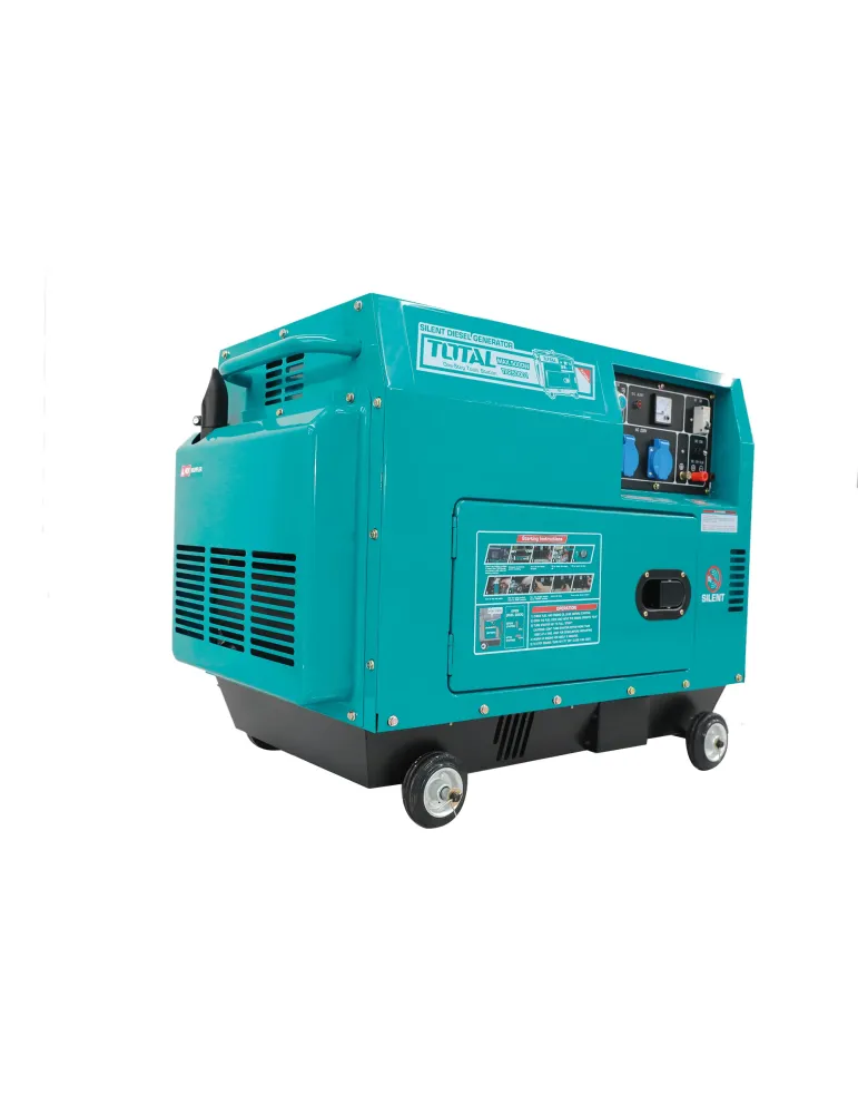Generador diésel insonorizado 5.0 kW - Trifásico ATS TP250003-1 - 5.0 kW