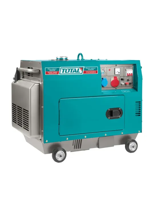 Generador diésel insonorizado 5.0 kW - Trifásico TP250003 - 5.0 kW