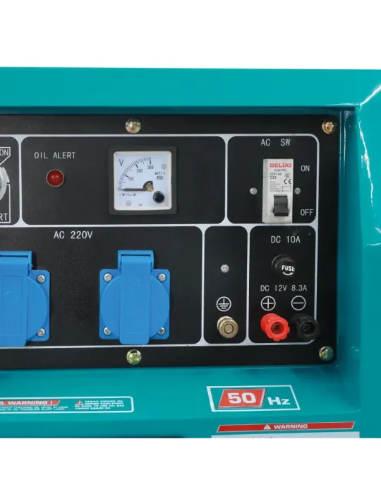 Generador diésel insonorizado 5.0 kW - Trifásico TP250003 - 5.0 kW