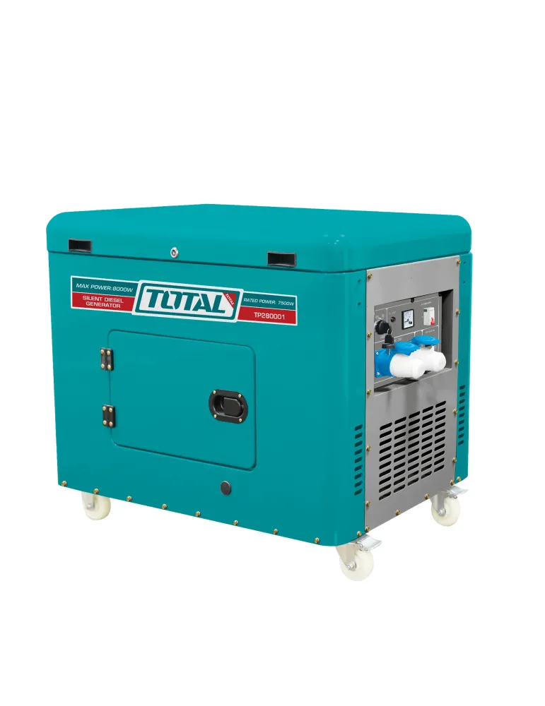 Generador diésel insonorizado 8.0 kW - Monofásico TP280001 - 8.0 kW