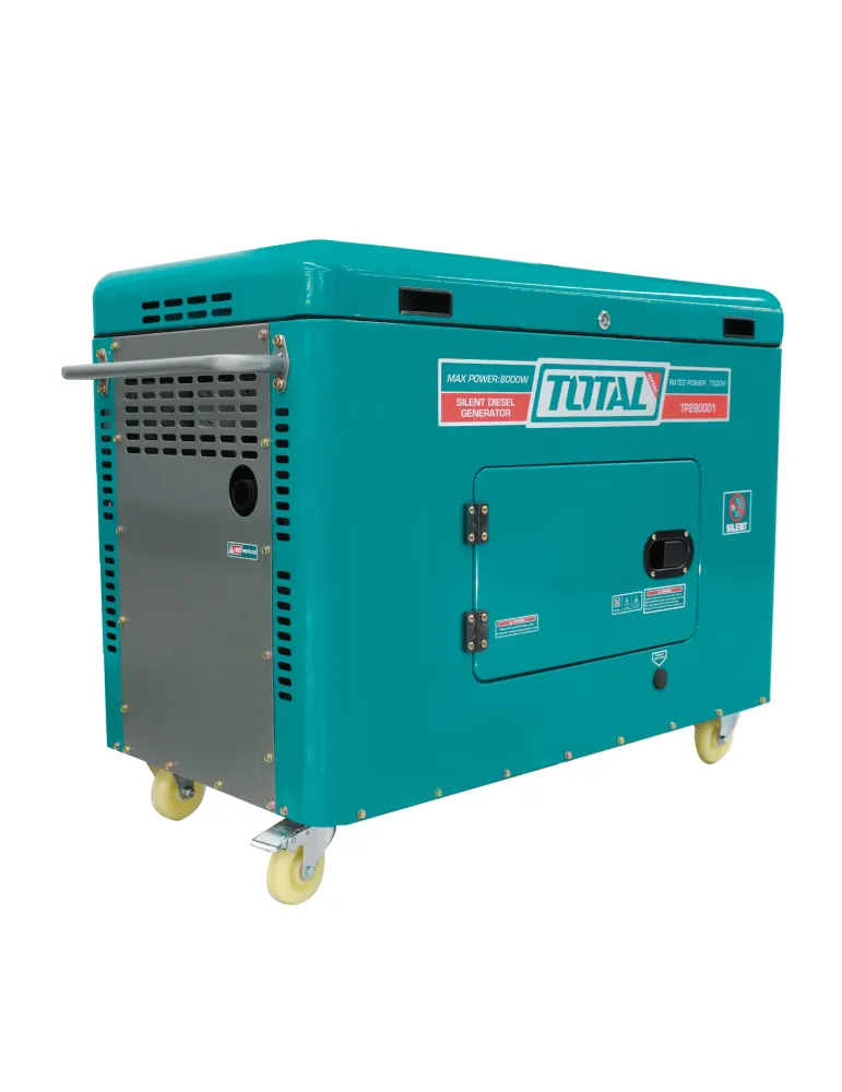 Generador diésel insonorizado 8.0 kW - Monofásico TP280001 - 8.0 kW