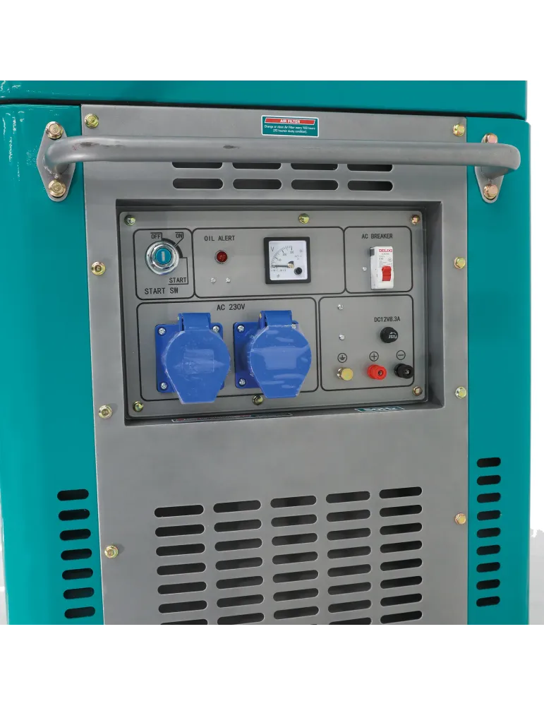 Generador diésel insonorizado 8.0 kW - Monofásico TP280001 - 8.0 kW