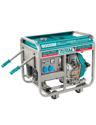 Generador portátil diésel abierto 5.0 kW - Monofásico TP450001 - 5.0 kW