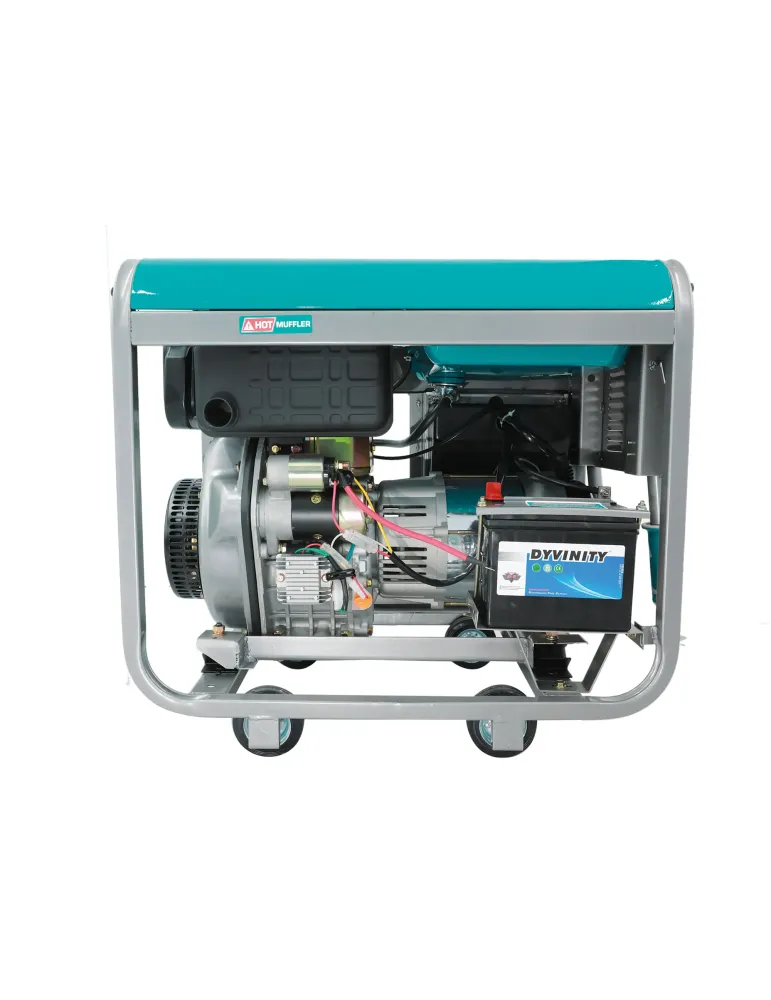 Generador portátil diésel abierto 5.0 kW - Monofásico TP450001 - 5.0 kW