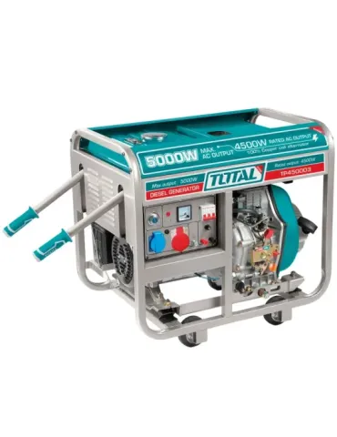 Generador portátil diésel abierto 5.0 kW - Trifásico TP450003 - 5.0 kW