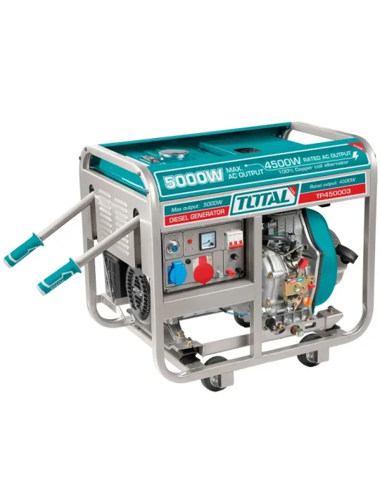 Generador portátil diésel abierto 5.0 kW - Trifásico TP450003 - 5.0 kW