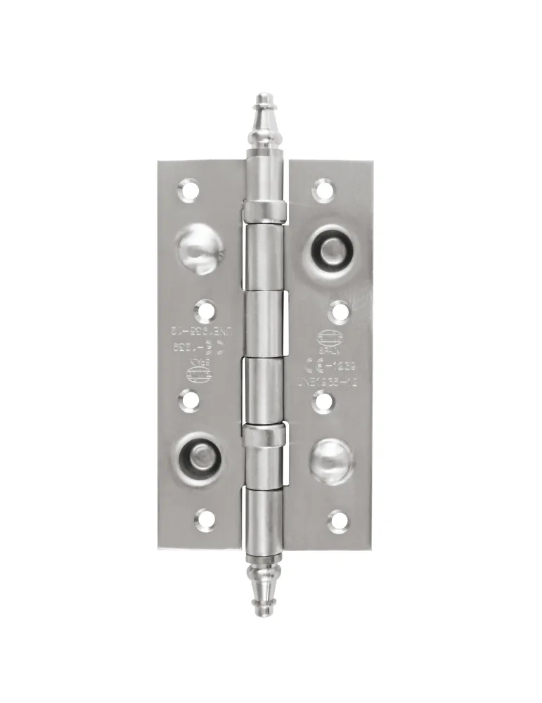 Bisagra seguridad 567C - 150 x 83 x 3 mm - Acero inoxidable 18/8 - Mate