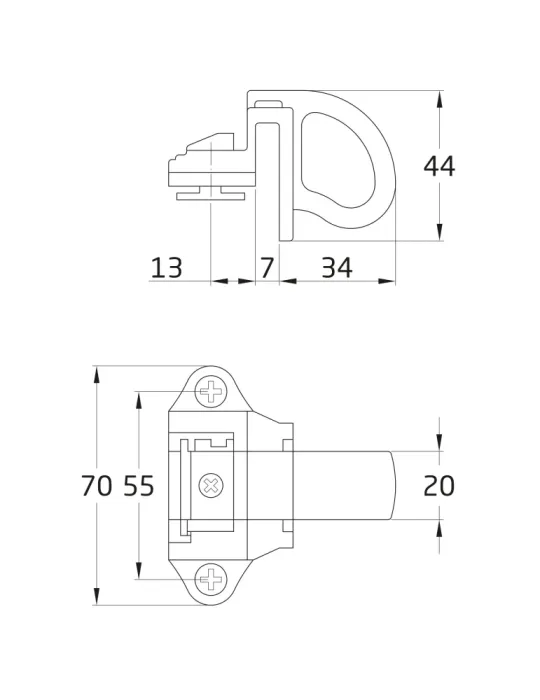 Golpete regulable aluminio Mod. 6080 EU