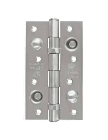 Bisagra seguridad 570C - 150 x 83 x 3 mm - Acero inoxidable 18/8 - Mate