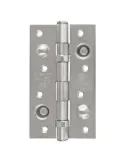 Bisagra seguridad 570C - 150 x 83 x 3 mm - Acero inoxidable 18/8 - Mate