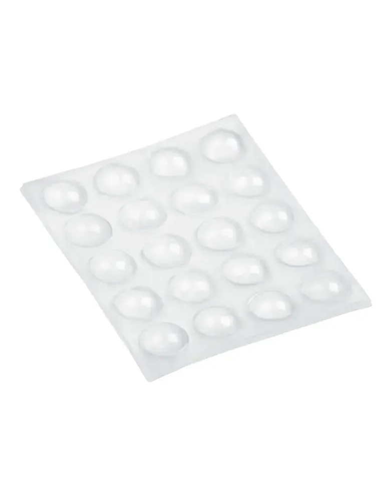 Gota protectora 610 - Ø8 x 2,5 mm - Silicona - Transparente