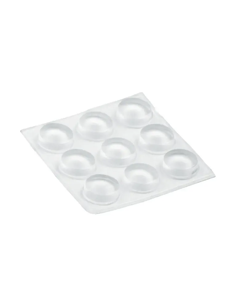 Gota protectora 611 - Ø12 x 3 mm - Silicona - Transparente