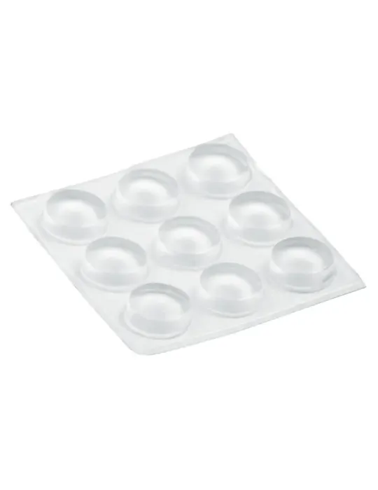 Gota protectora 611 - Ø12 x 3 mm - Silicona - Transparente