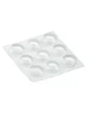 Gota protectora 611 - Ø12 x 3 mm - Silicona - Transparente