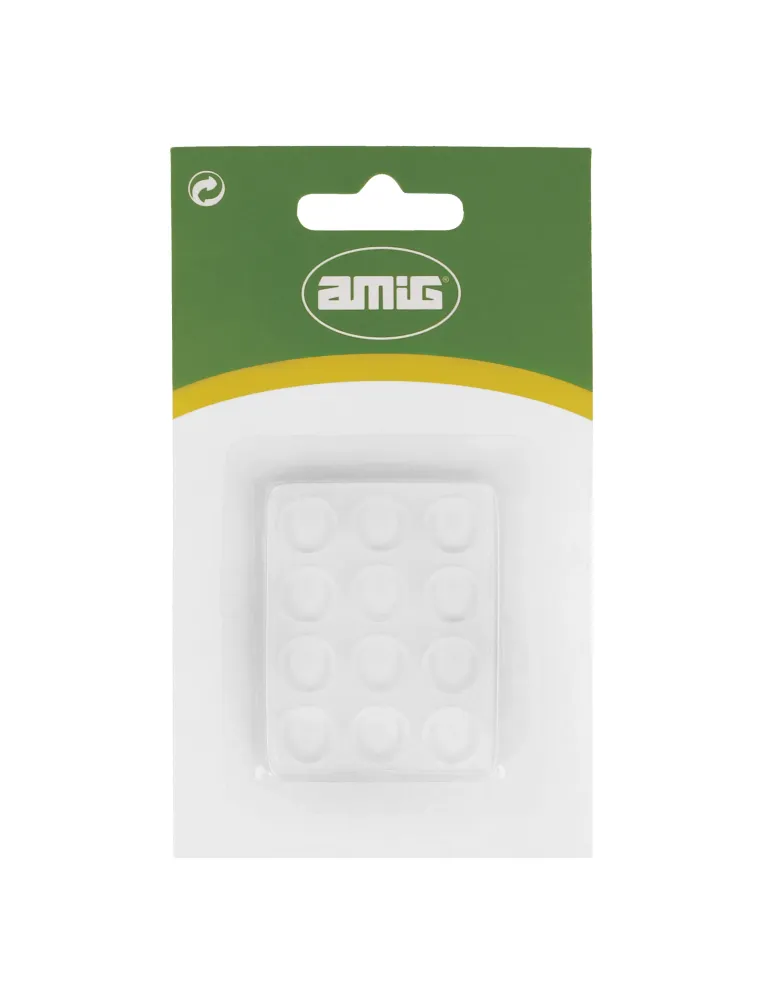 Gota protectora 611 - Ø12 x 3 mm - Silicona - Transparente