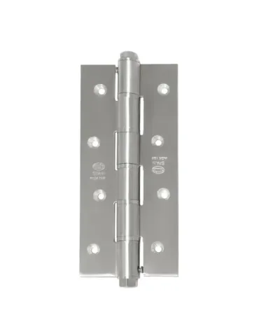 Bisagra simple acción 3031B - 180 x 80 x 3 mm - Acero inoxidable 18/8 - Mate