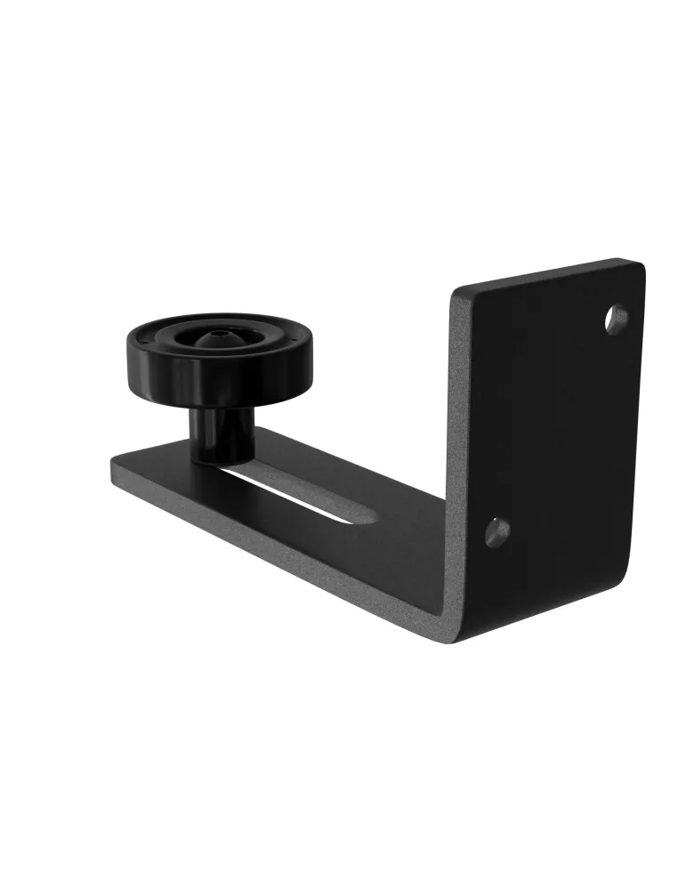 Guía inferior corredera SD020 - 95 x 50 x 35 mm - Acero - Negro