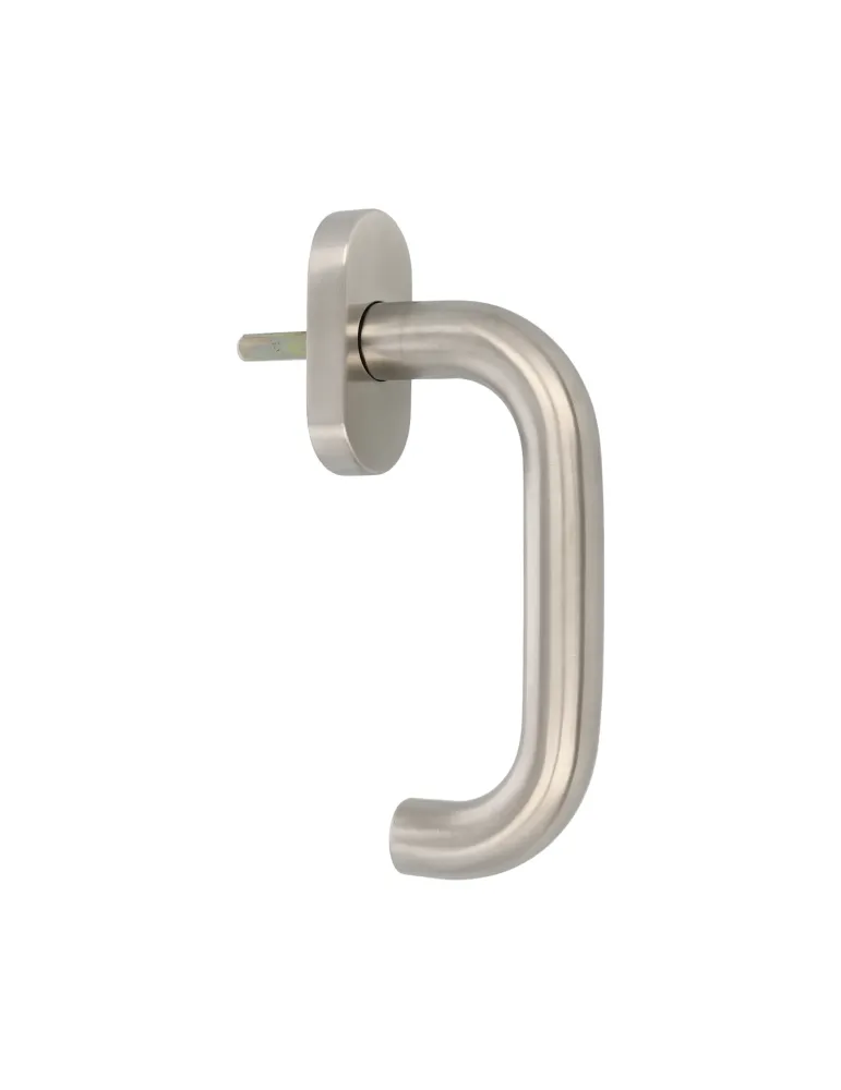 Manilla para ventana 3V - 66 x 31 mm - Acero inoxidable 18/8 - Mate