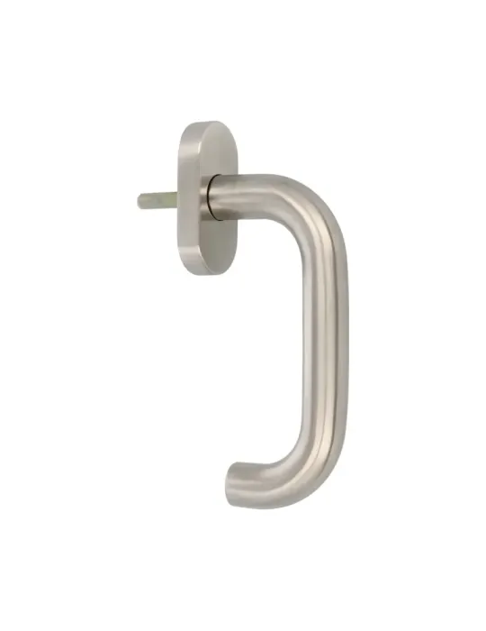 Manilla para ventana 3V - 66 x 31 mm - Acero inoxidable 18/8 - Mate