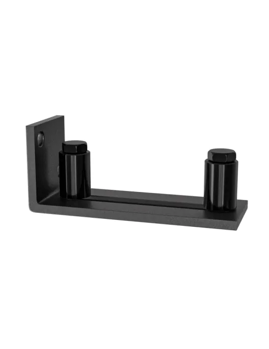 Guía inferior corredera SD021 - 105 x 40 x 40 mm - Acero - Negro