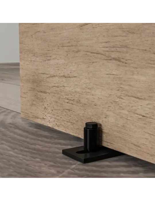 Guía inferior corredera SD021 - 105 x 40 x 40 mm - Acero - Negro
