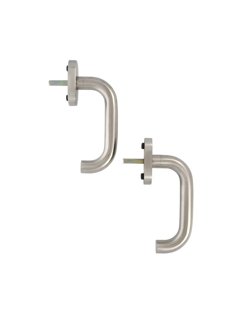 Manilla para ventana 3V - 66 x 31 mm - Acero inoxidable 18/8 - Mate