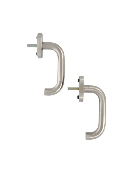 Manilla para ventana 3V - 66 x 31 mm - Acero inoxidable 18/8 - Mate